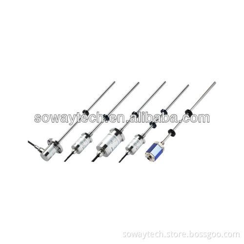 High precision linear position transducer for position detector